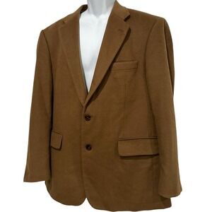 HASPEL Mens Blazer Jacket Sport Coat 100% Cashmere‎ Soft Lined High End 42R